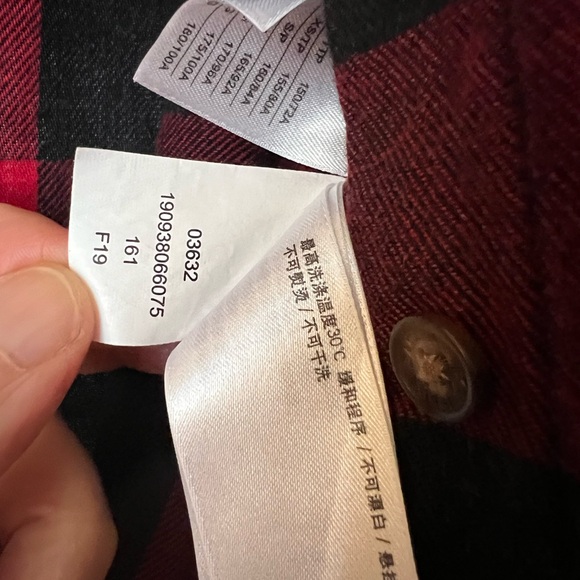 Roots Red and Black Plaid Shirt - Picture 8 of 8